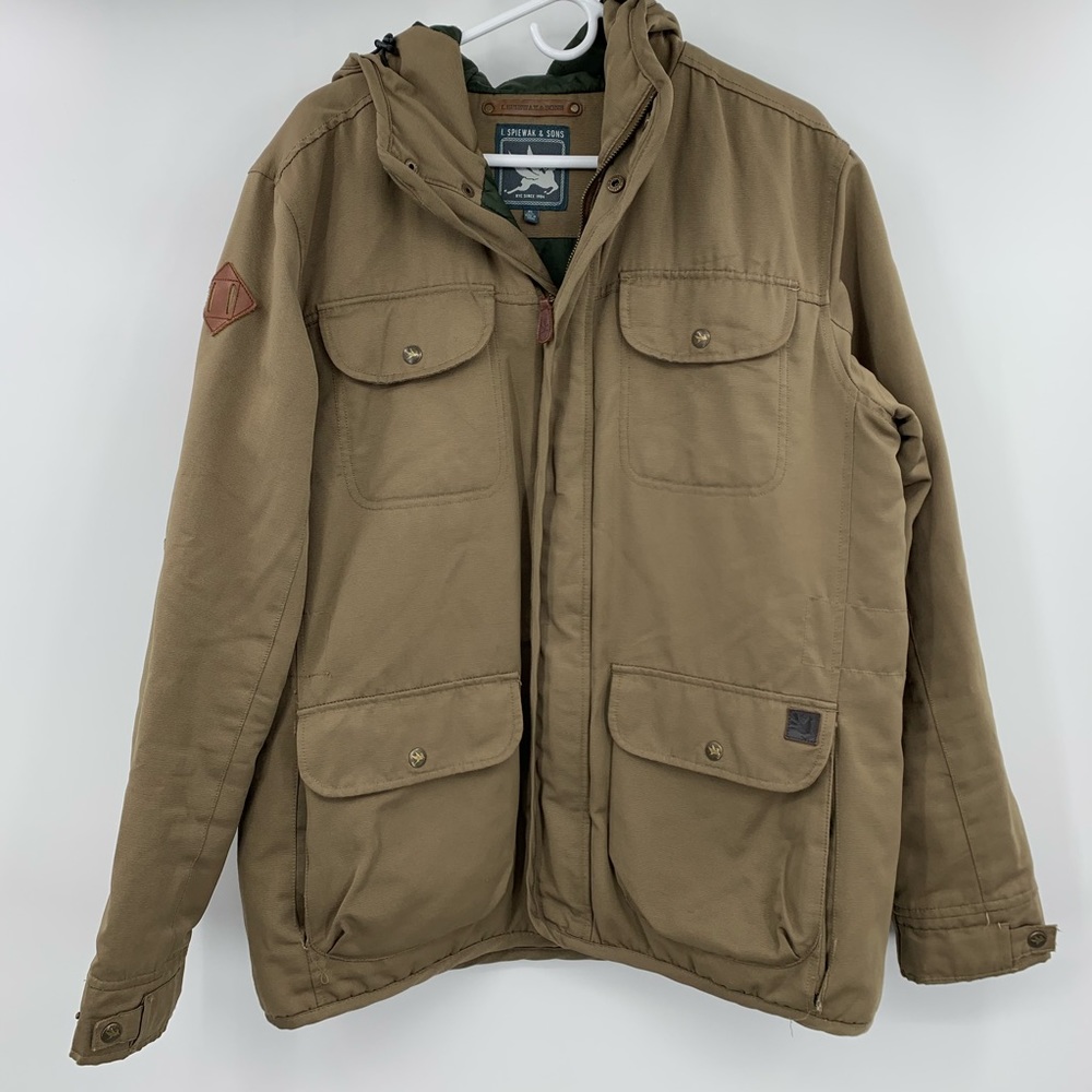 I. SPIEWAK & SONS Hooded Winter Jacket Thinsulate